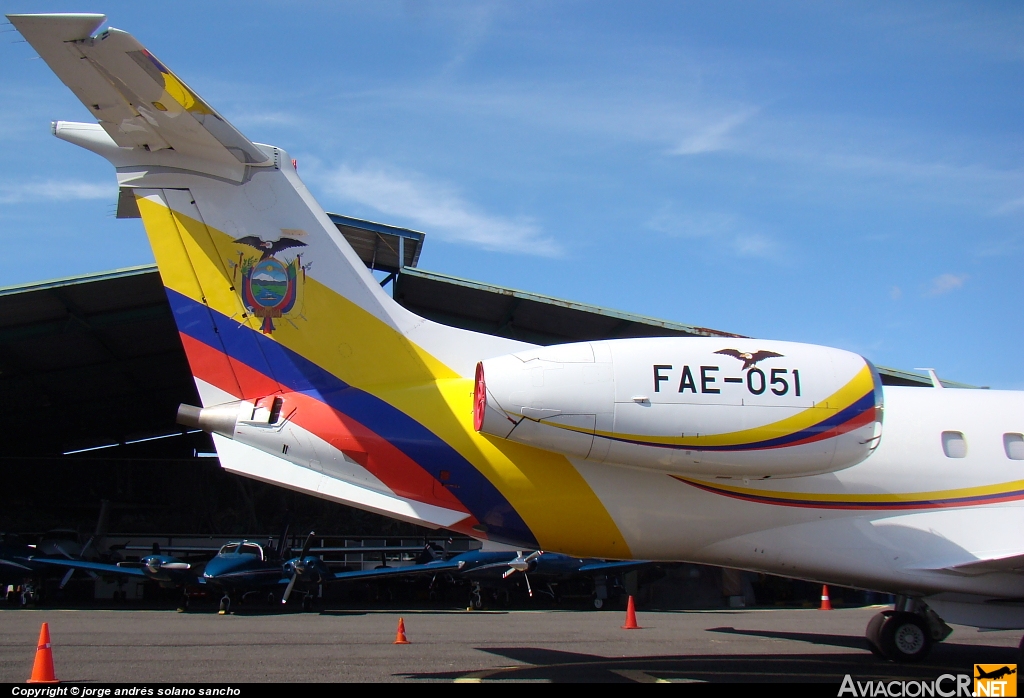 FAE-051 - Embraer ERJ-135BJ Legacy - Fuerza Aerea Ecuatoriana