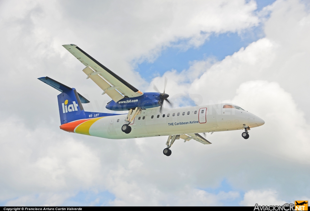 V2-LET - De Havilland Canada DHC-8 Dash 8 (E-9) - LIAT