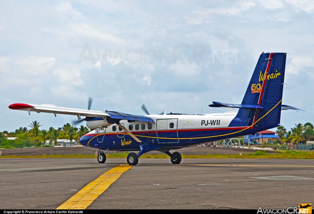 PJ-WII - De Havilland Canada DHC-6-300 Twin Otter - Winair - Windward Islands Airways
