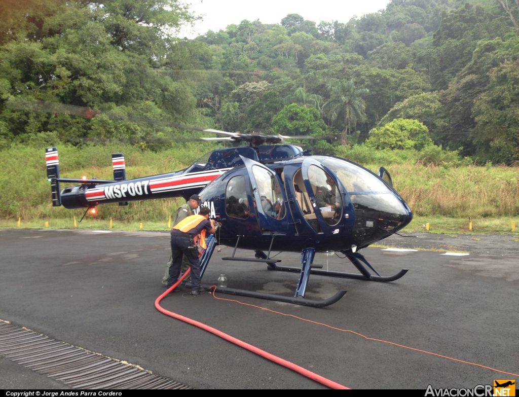 MSP007 - Mcdonnell Douglas MD600N - Ministerio de Seguridad Pública - Costa Rica