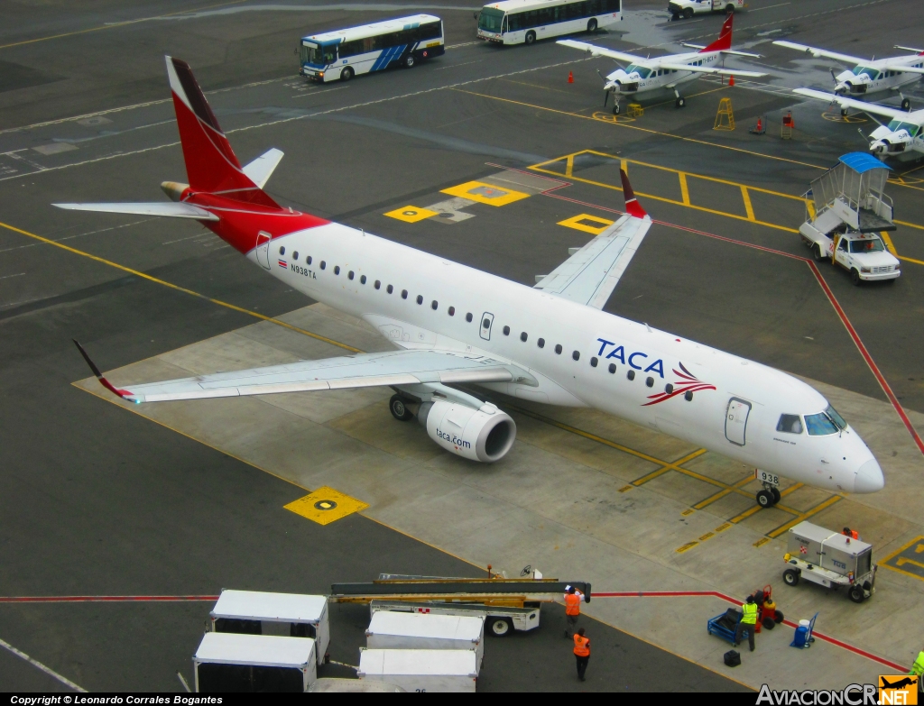 N938TA - Embraer 190-100IGW - TACA