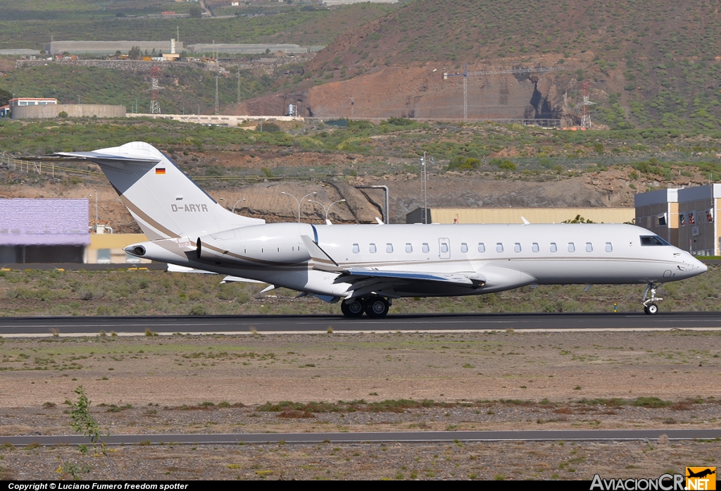 D-ARYR - Bombardier BD-700-1A10 Global Express - Privado