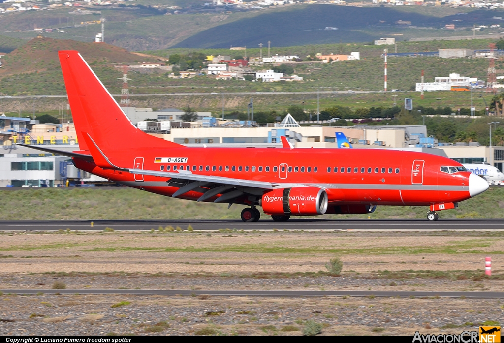 D-AGEY - Boeing 737-73S - Germania
