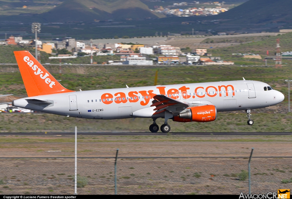 G-EZWG - Airbus A320-214 - EasyJet