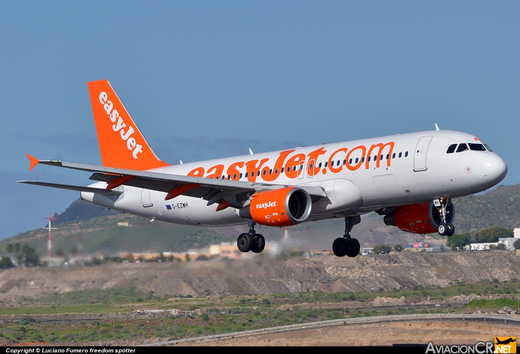 G-EZWH - Airbus A320-214 - EasyJet
