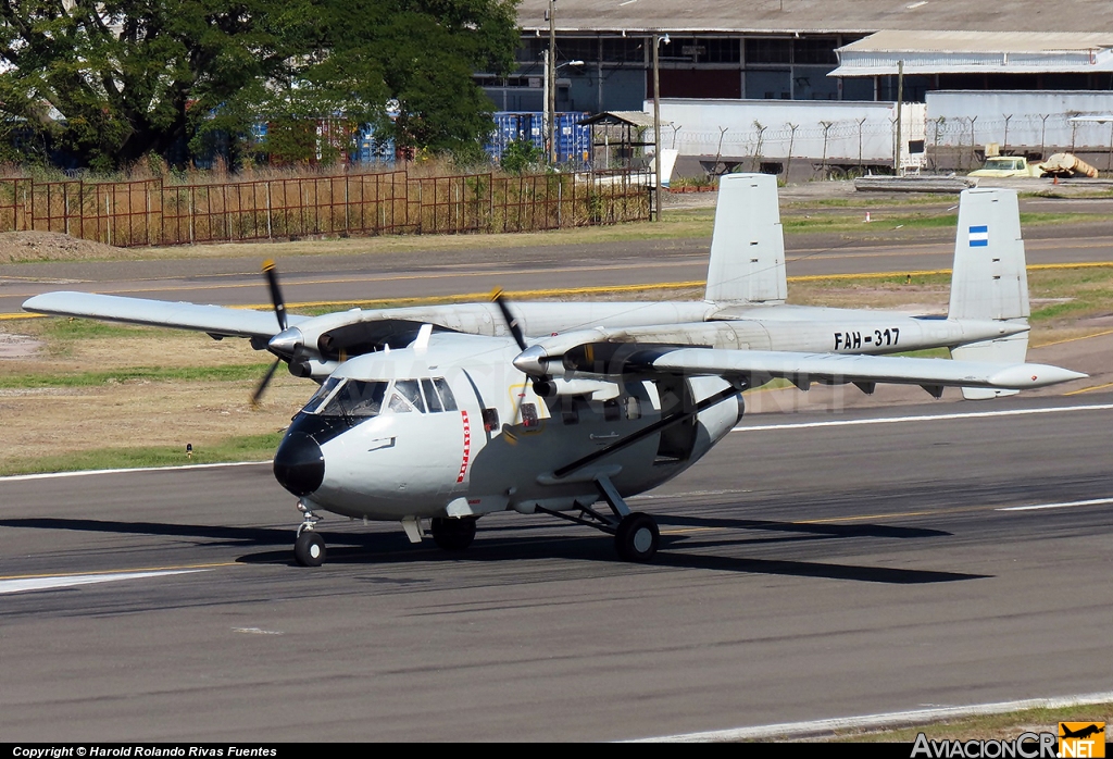 FAH-317 - Israel IAI-201 Arava - Fuerza Aerea Hondureña