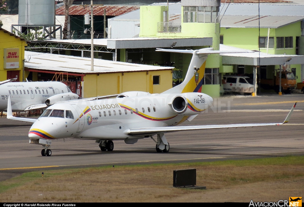 FAE-051 - Embraer ERJ-135BJ Legacy - Fuerza Aerea Ecuatoriana