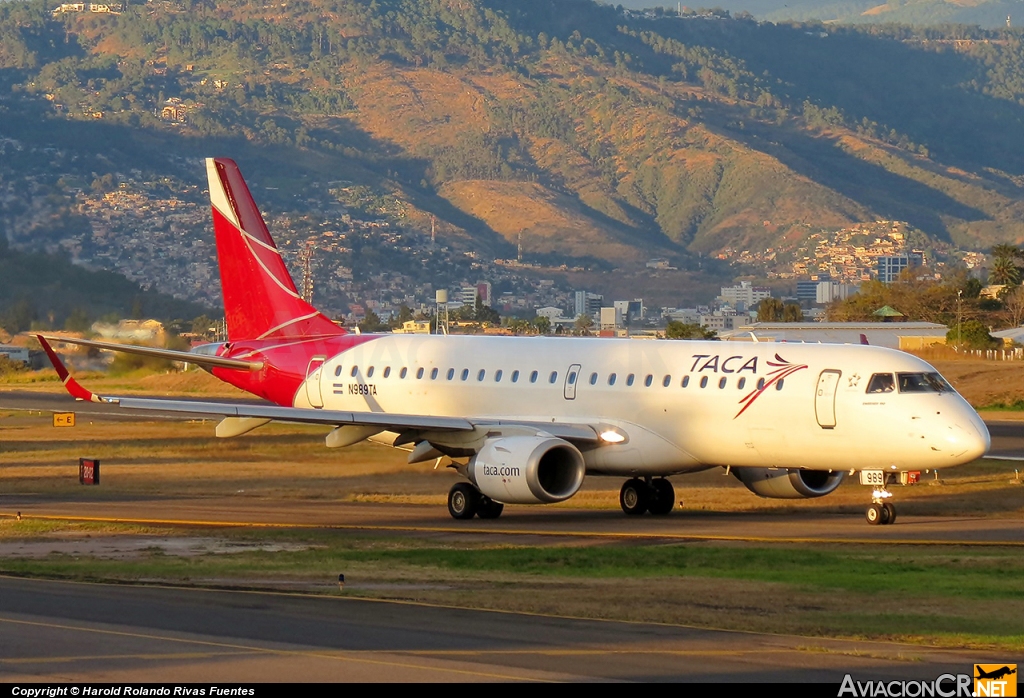 N989TA - Embraer 190-100IGW - TACA