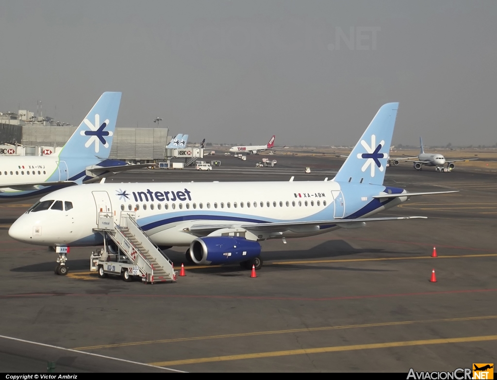 XA-ABM - Sukhoi Superjet 100-95B - Interjet