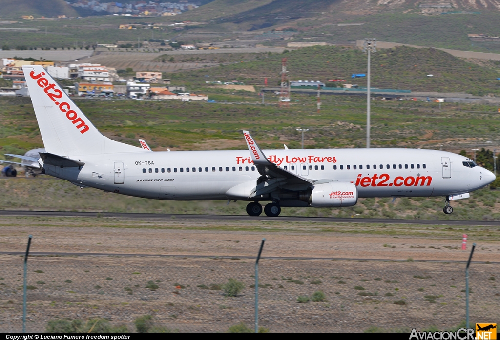 OK-TSA - Boeing 737-8S3 - Jet2.com