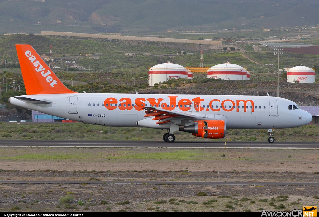 G-EZUS - Airbus A320-214 - EasyJet