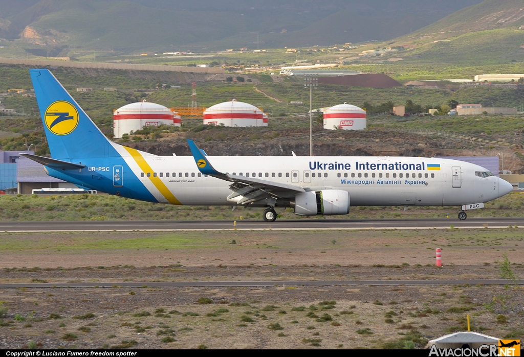 UR-PSC - Boeing 737-85H - Ukraine International Airlines