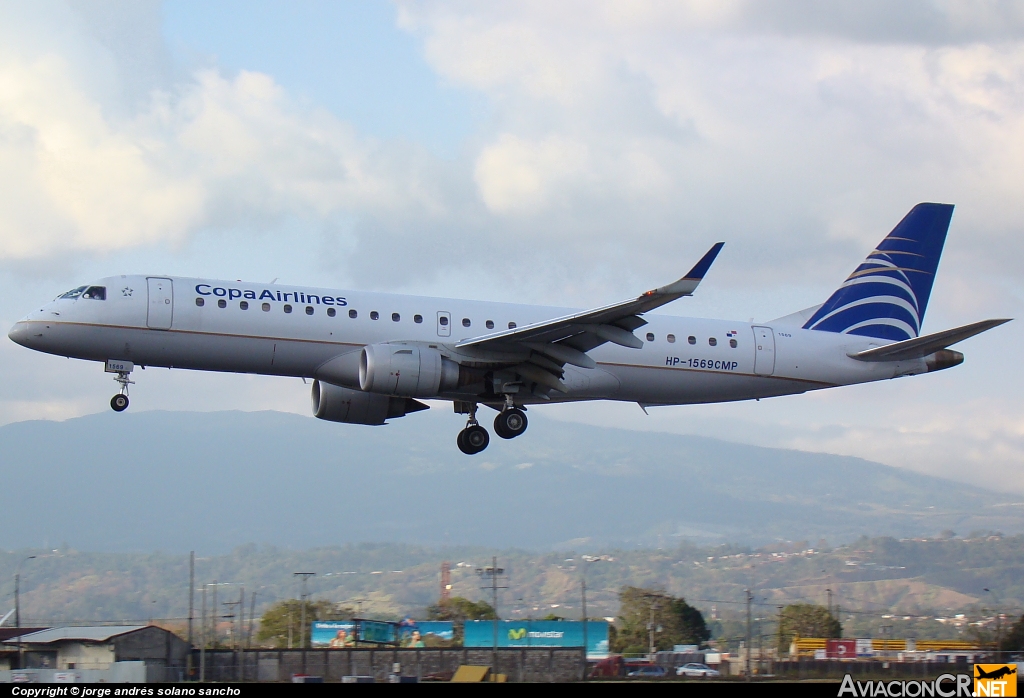 HP-1569CMP - Embraer 190-100IGW - Copa Airlines