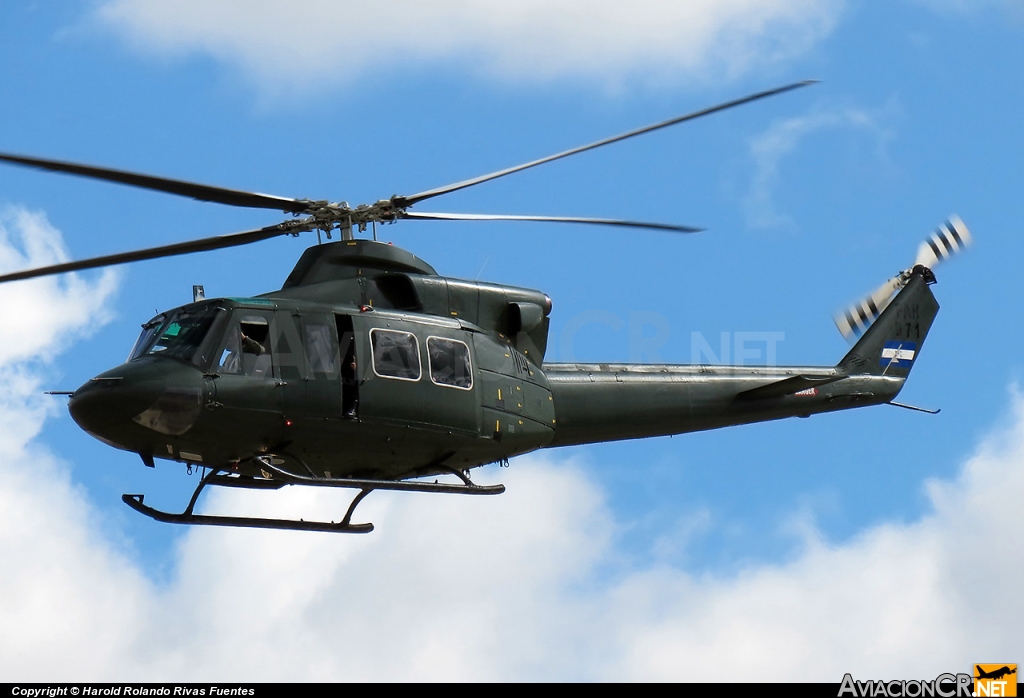 FAH-971 - Bell 412 - Fuerza Aerea Hondureña
