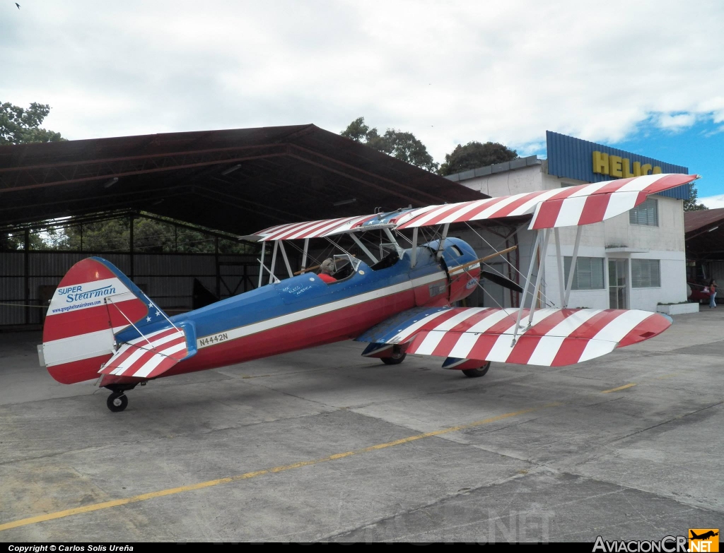 N4442N - Boeing A75N-1 Stearman - Privado