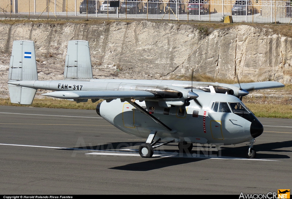 FAH-317 - Israel IAI-201 Arava - Fuerza Aerea Hondureña