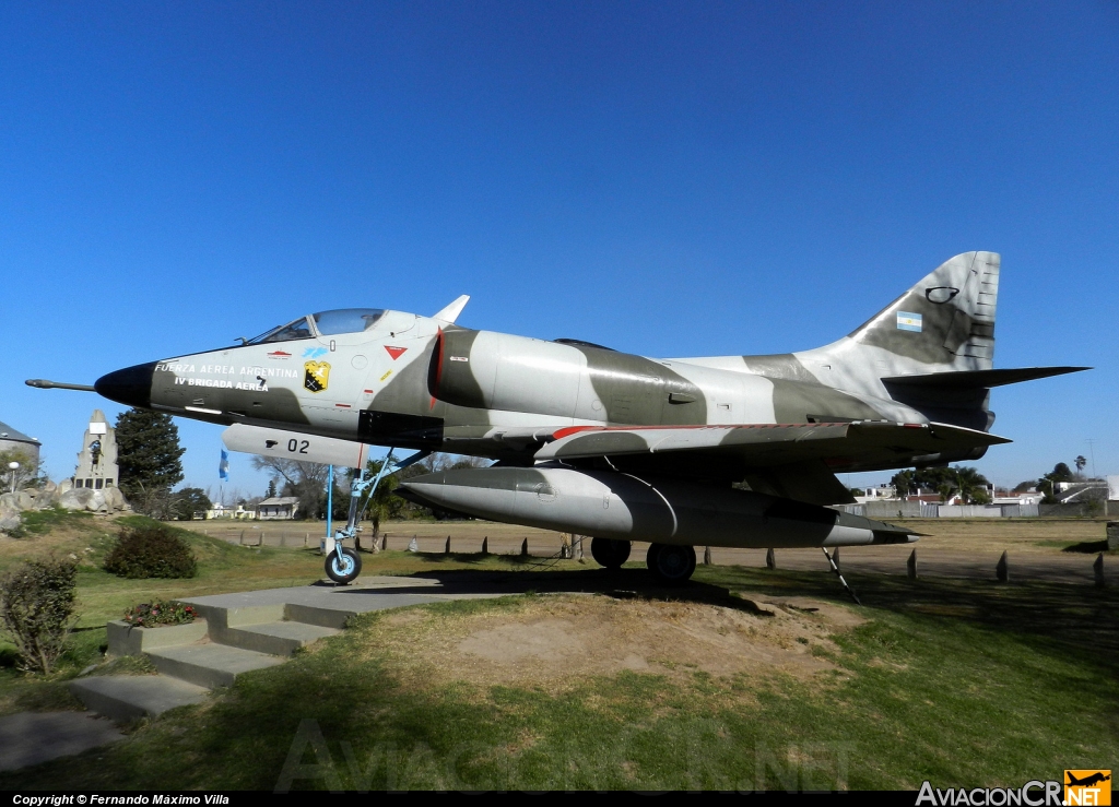 C-302 - McDonnell Douglas A-4C Skyhawk - Argentina - Air Force