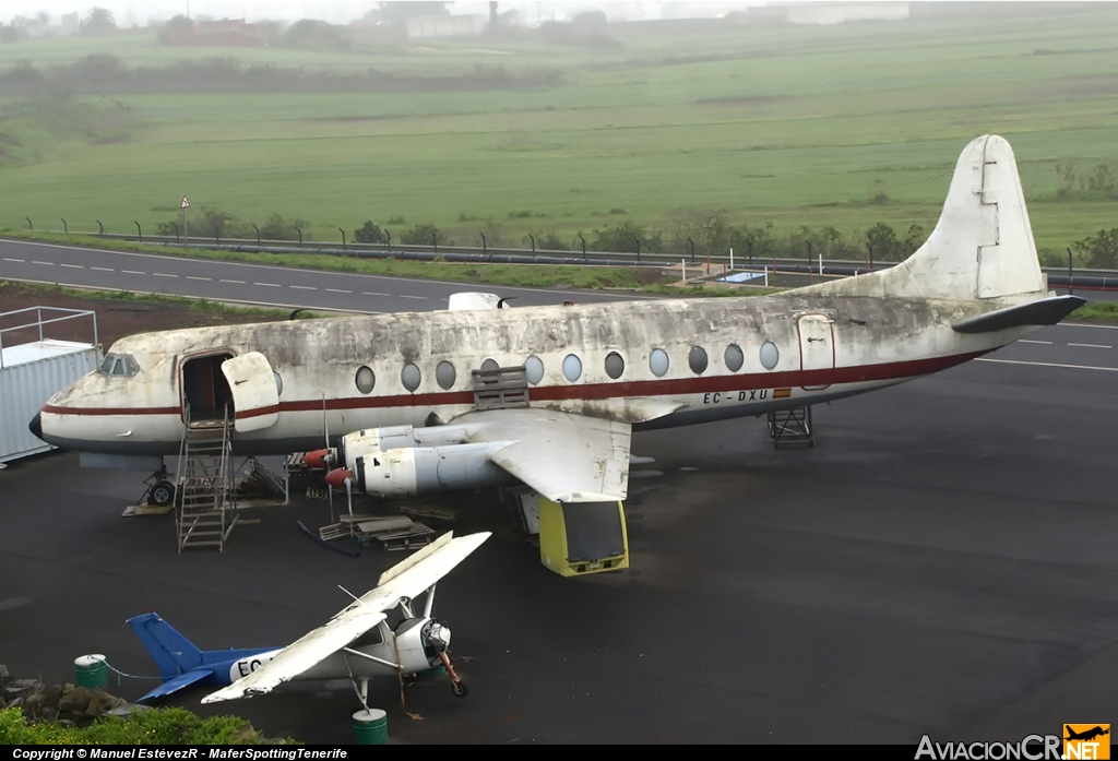 EC-DXU - Vickers 806 Viscount - Lineas Aereas Canarias (LAC)
