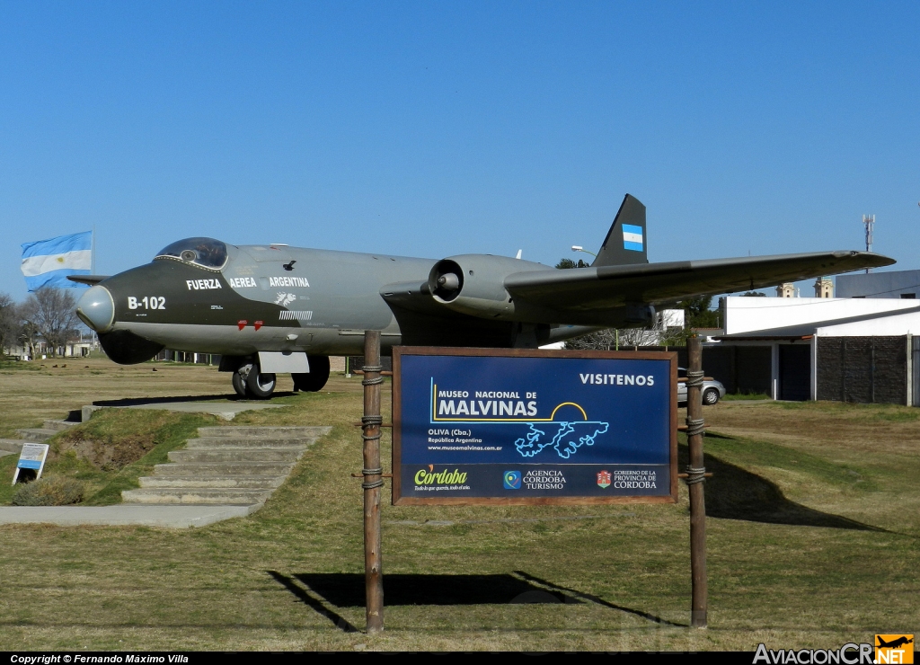 B-102 - English Electric Canberra B.62 - Argentina - Air Force