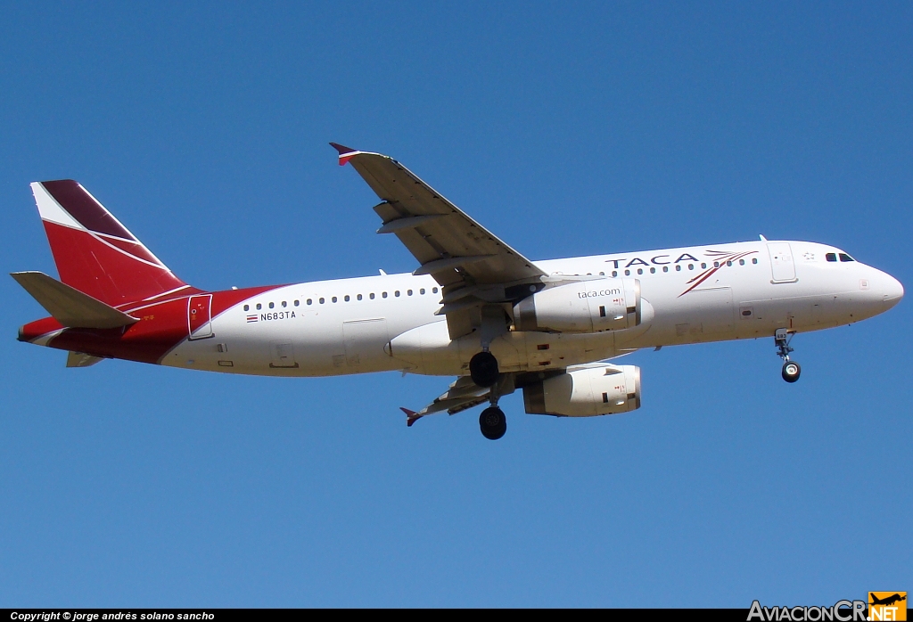 N683TA - Airbus A320-233 - TACA