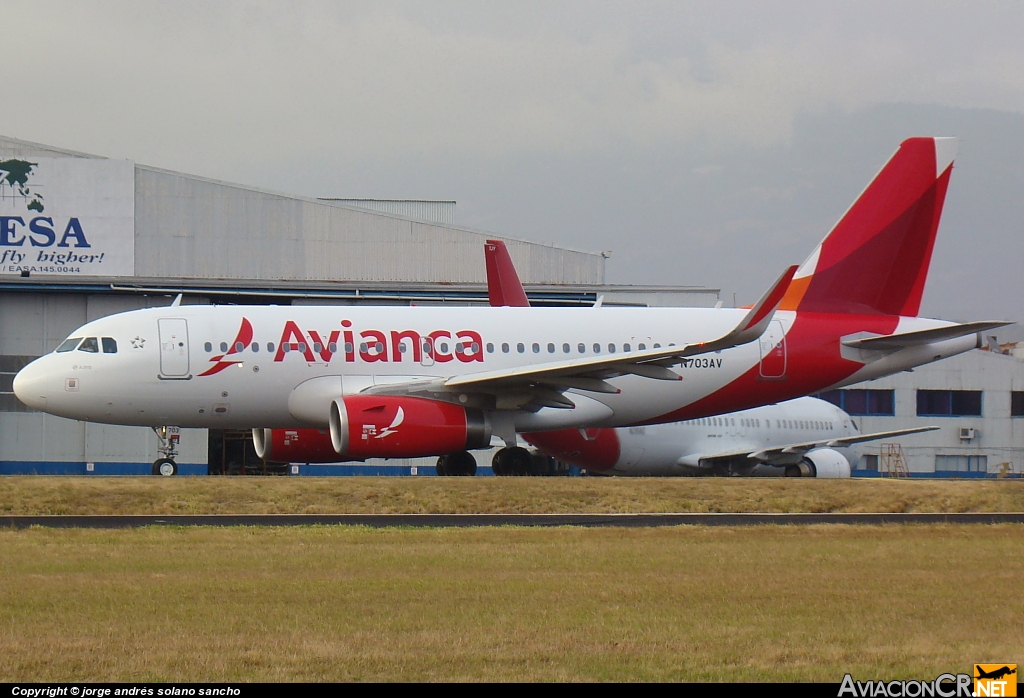 N703AV - Airbus A319-132 - Avianca