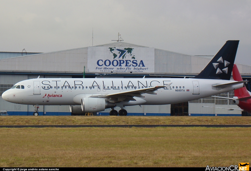 N689TA - Airbus A320-214 - Avianca