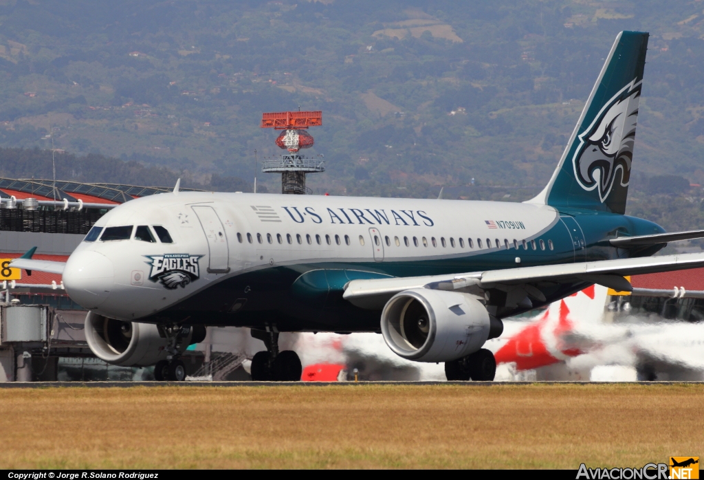 N709UW - Airbus A319-112 - US Airways