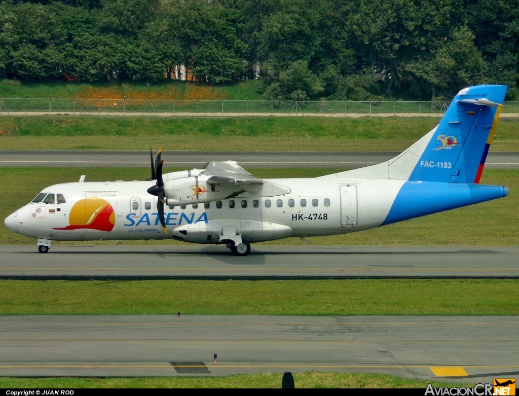FAC-1183 - ATR 42-500 - Satena