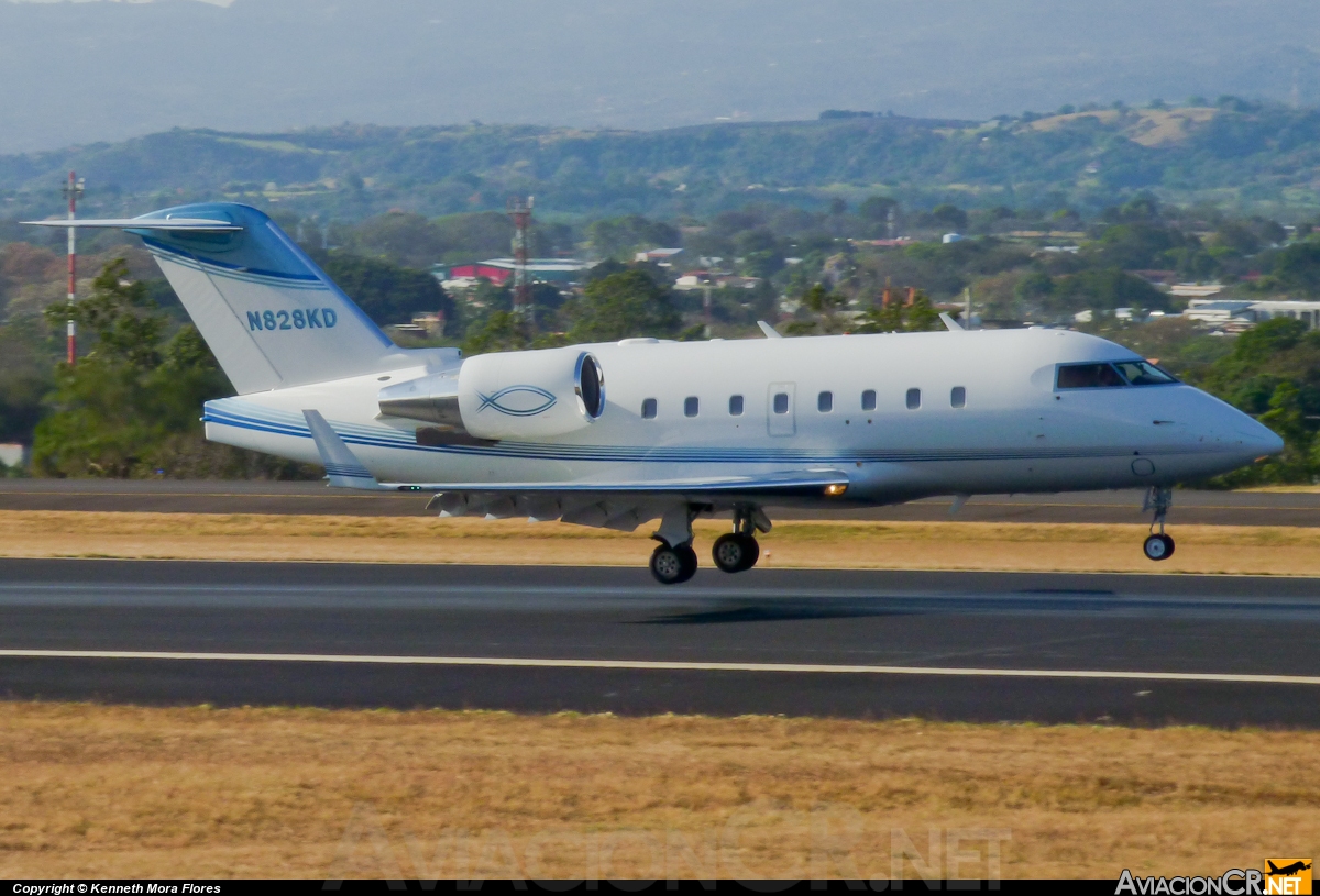 N828KD - Bombardier Challenger 604 (CL-600-2B16) - Privado