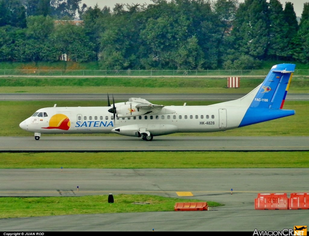 FAC-1186 - ATR 72-500 - Satena