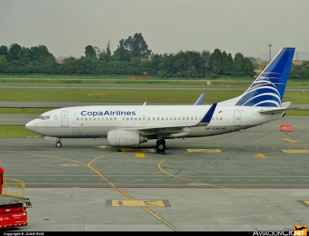 HP-1374CMP - Boeing 737-7V3 - Copa Airlines