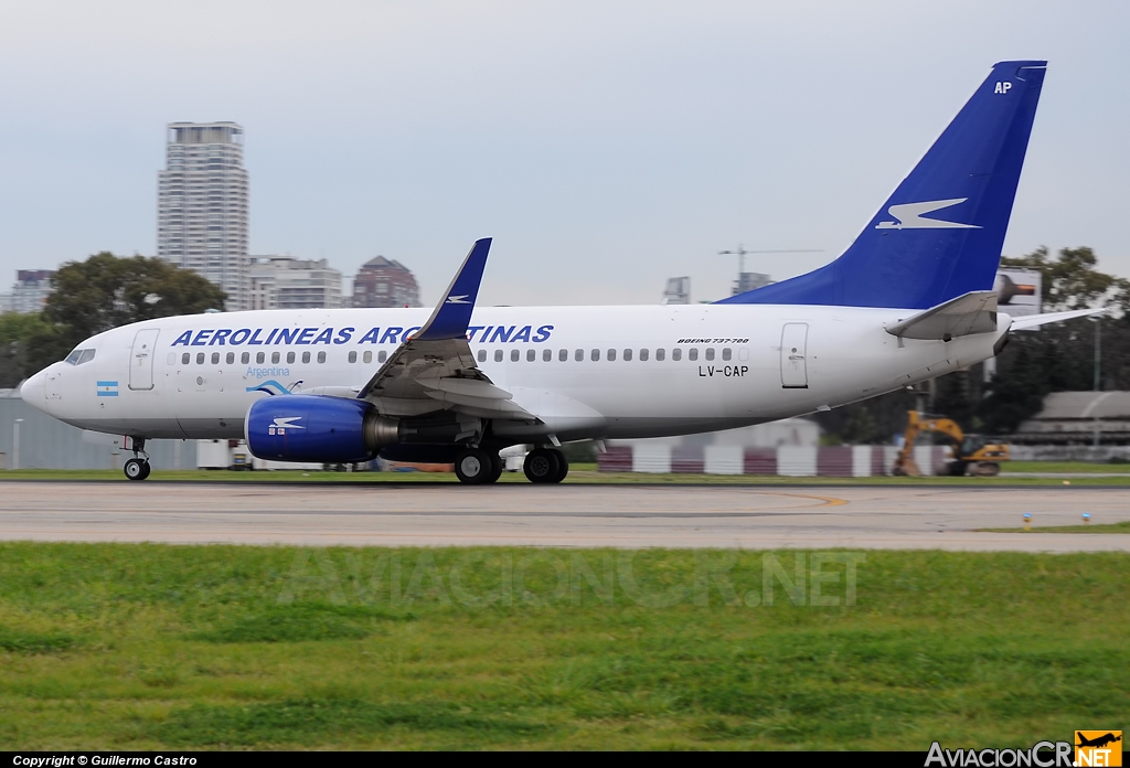 LV-CAP - Boeing 737-76N - Aerolineas Argentinas