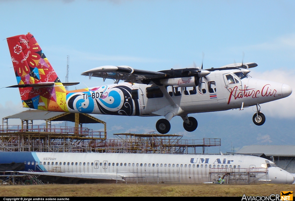 TI-BDZ - De Havilland Canada DHC-6-300 Twin Otter/VistaLiner - Nature Air