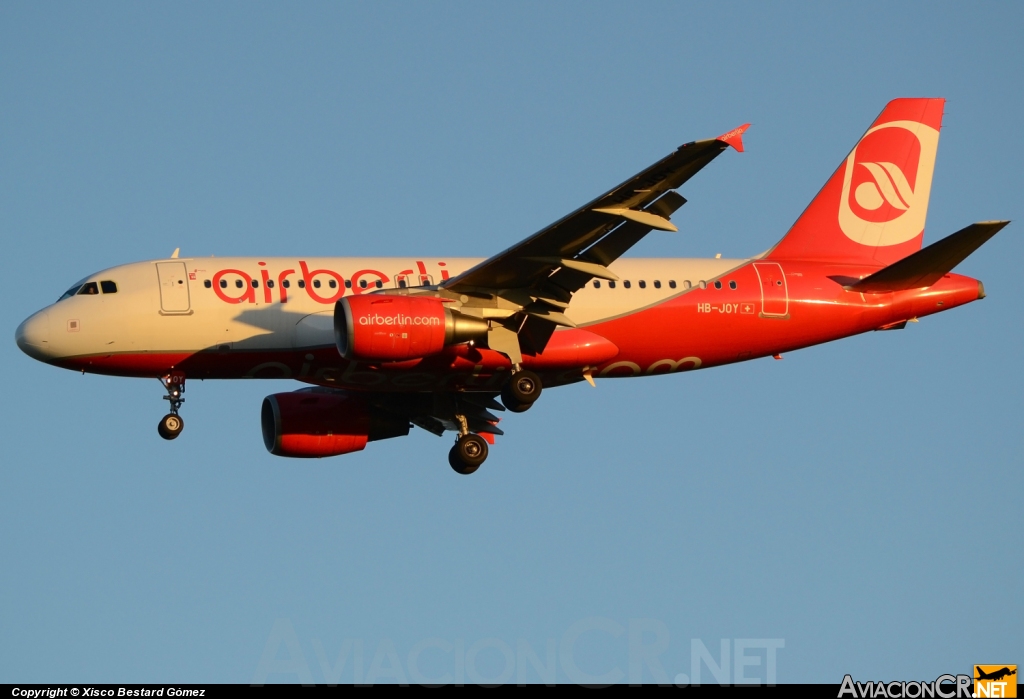 HB-JOY - Airbus A319-112 - Air Berlin