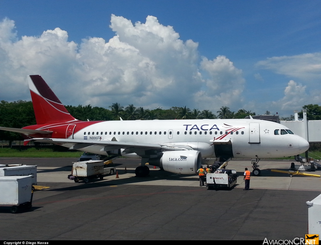 N990TA - Airbus A319-112 - TACA