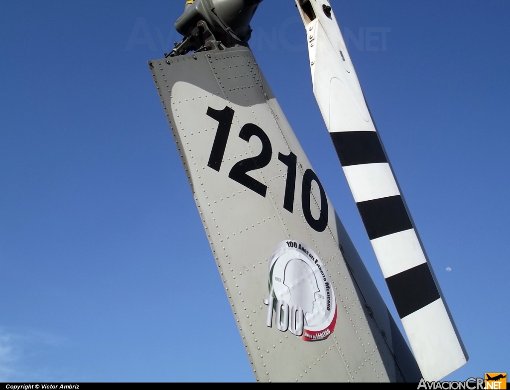 FAM-1210 - Bell 412EP - Fuerza Aerea Mexicana