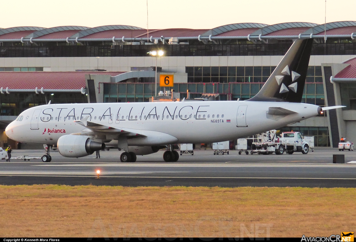 N689TA - Airbus A320-214 - Avianca