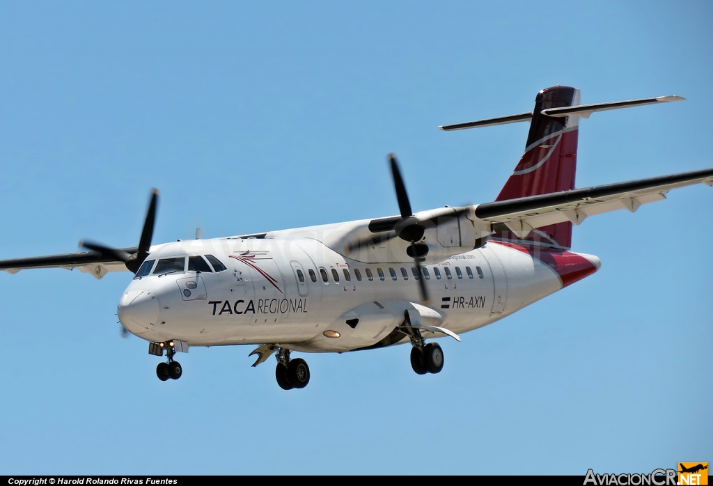 HR-AXN - ATR 42-320 - TACA Regional Airlines (Isleña Airlines)