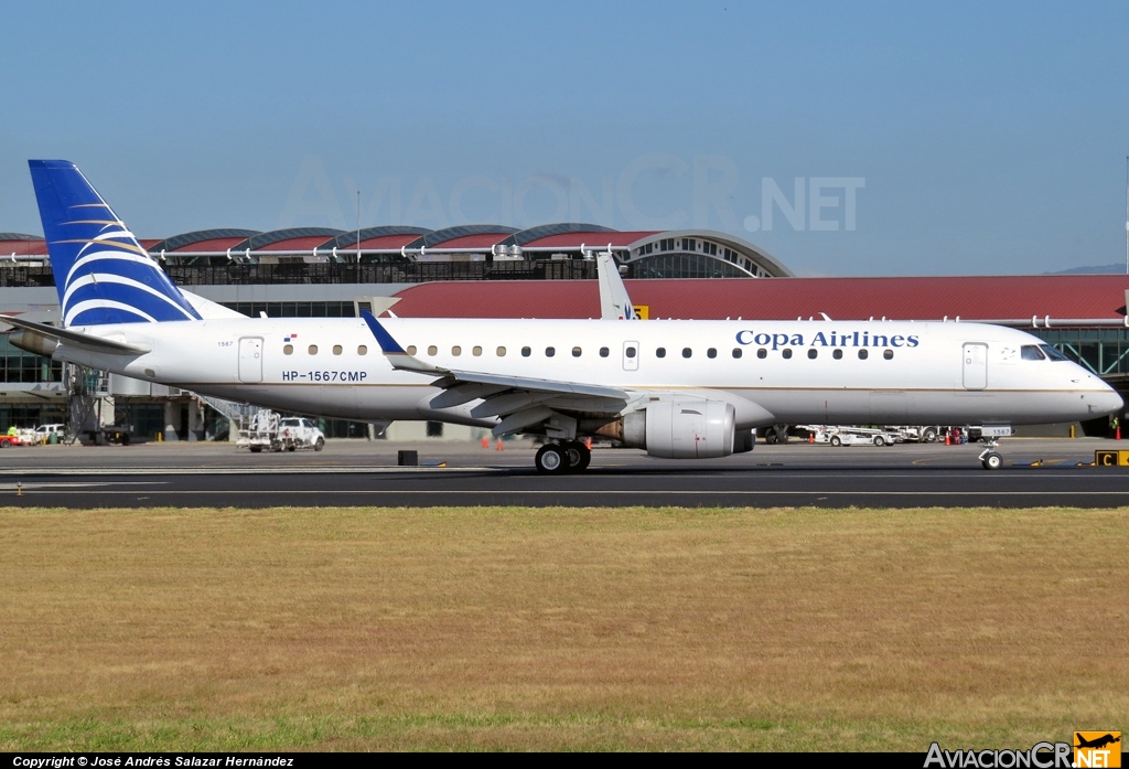 HP-1567CMP - Embraer 190-100IGW - Copa Airlines