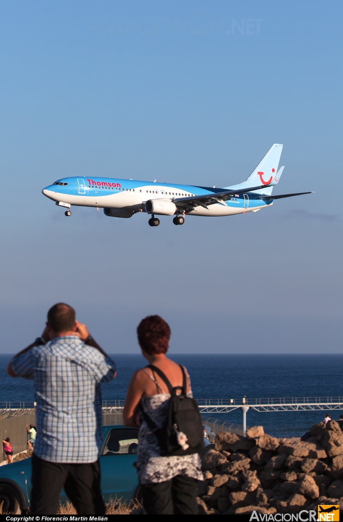 G-TAWN - Boeing 737-8K5 - Thomson Airways