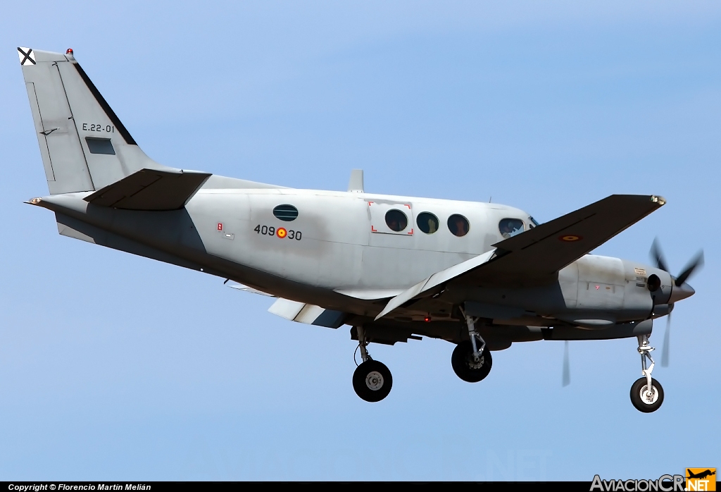 E.22-01 - Beechcraft C90 King Air - España - Ejército del Aire