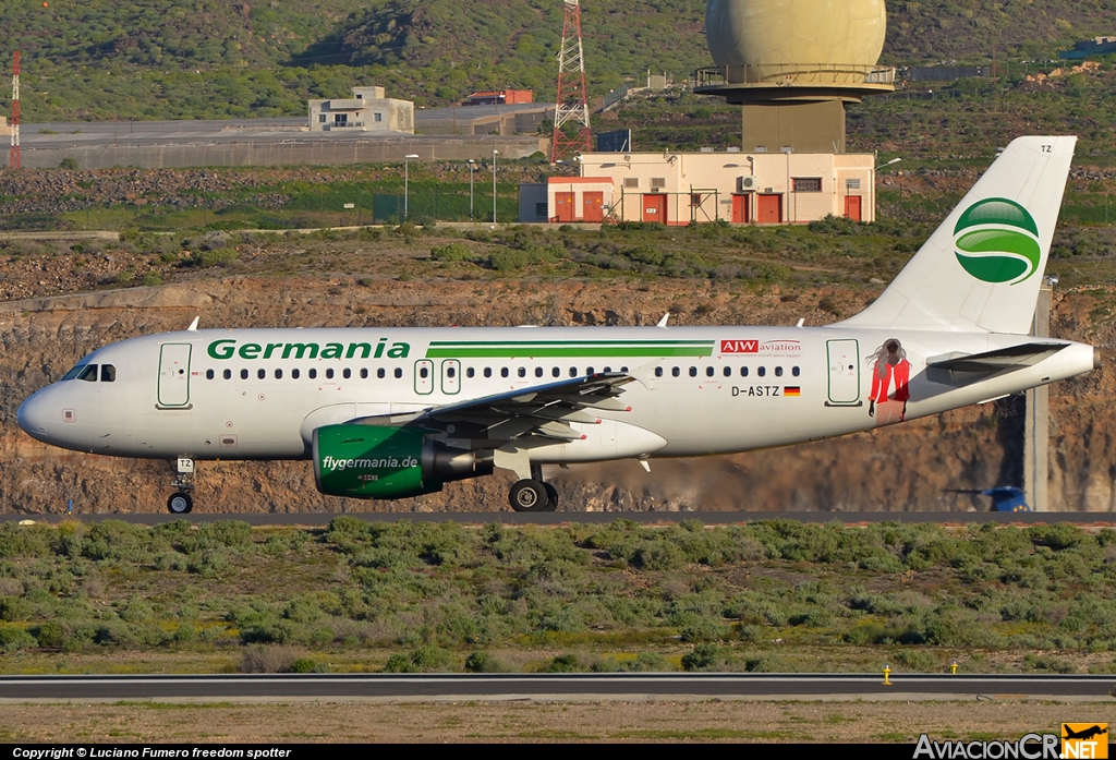 D-ASTZ - Airbus A319-112 - Germania