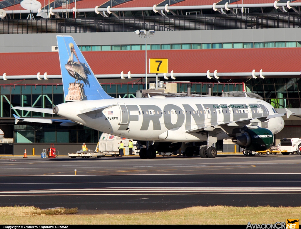 N948FR - Airbus A319-111 - Frontier Airlines