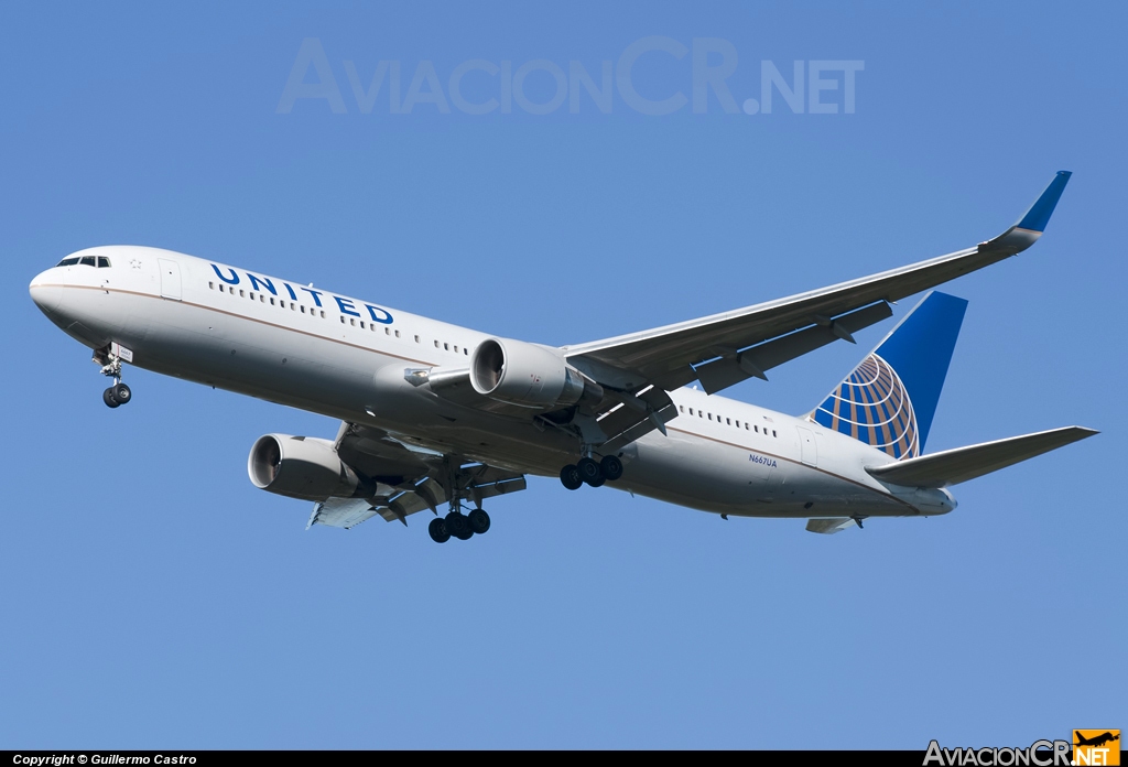 N667UA - Boeing 767-322/ER - United Airlines