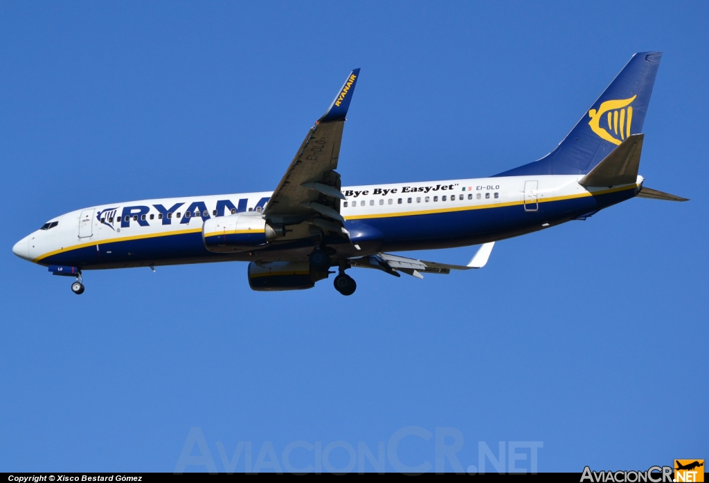 EI-DLO - Boeing 737-8AS - Ryanair