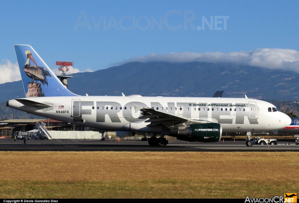 N948FR - Airbus A319-111 - Frontier Airlines