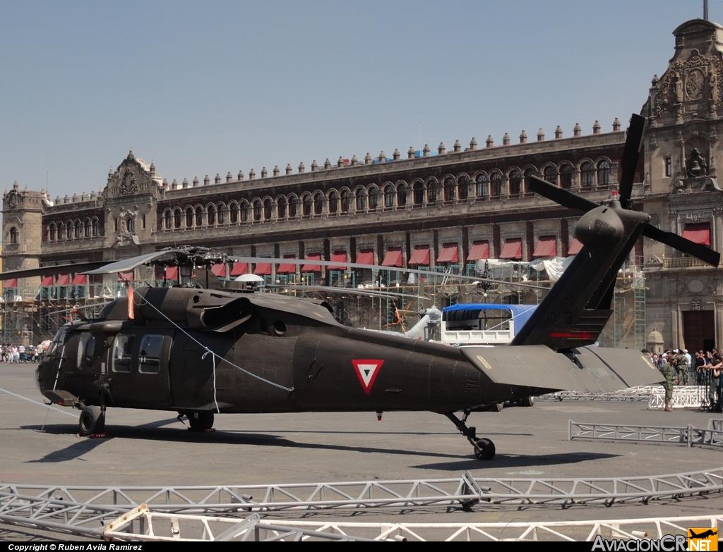 1093 - Sikorsky S70A-24A Black Hawk - Fuerza Aerea Mexicana