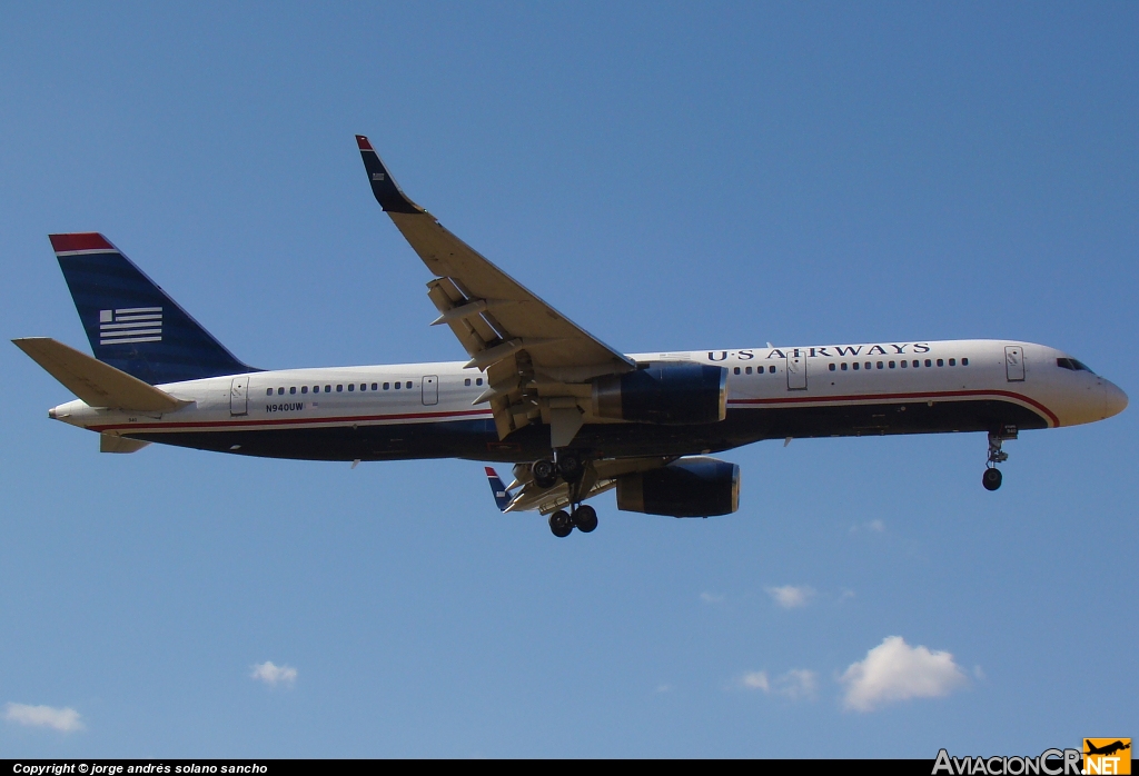 N940UW - Boeing 757-2B7 - US Airways