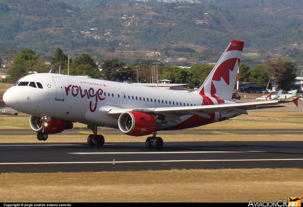 C-FJYP - Airbus A319-114 - Air Canada Rouge