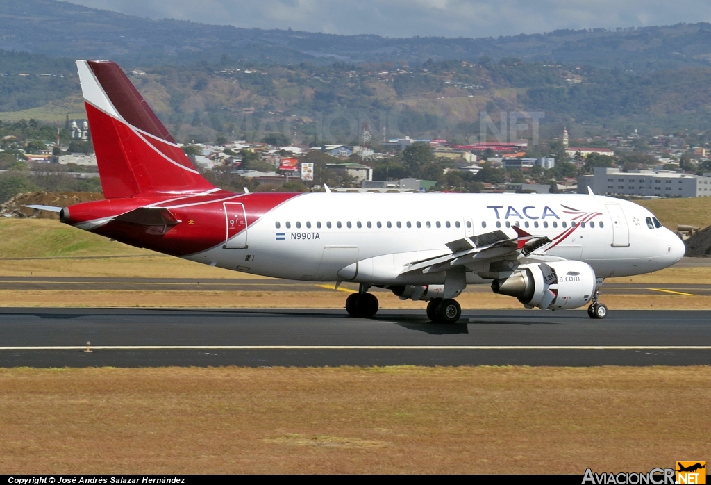 N990TA - Airbus A319-112 - TACA
